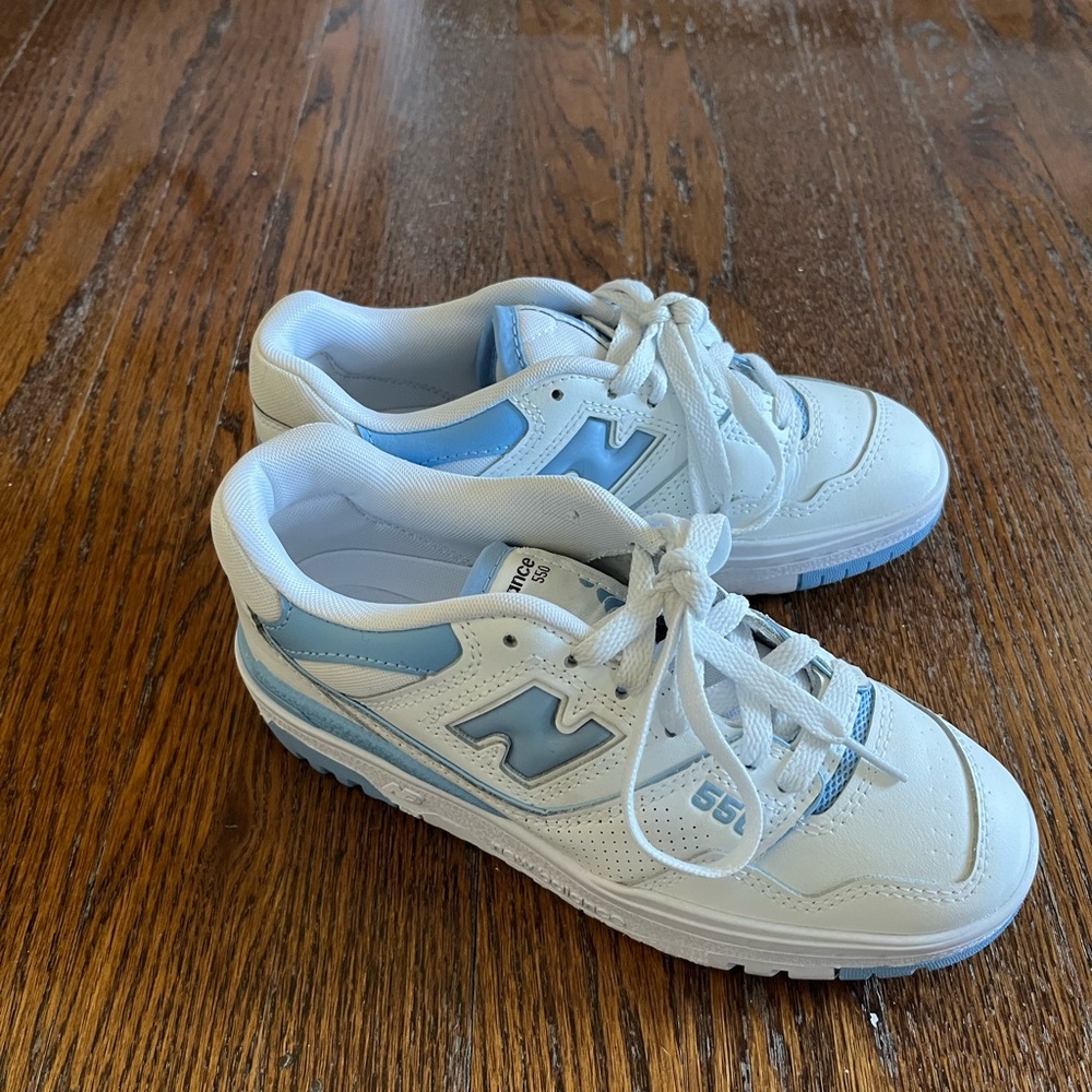 New Balance 550 - Light Blue, Size 5